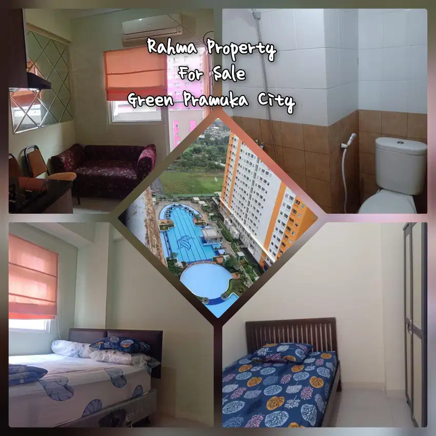 Sewa 3bln Tower Bougenvile 2Br Furnish Lt.Rendah Green Pramuka City