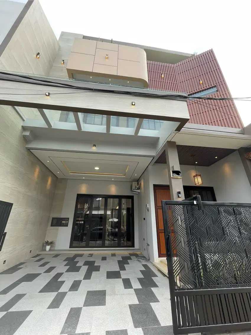 Rumah Modern 3 Lt Full Furnished Puri Madani 2, Pondok Cabe, Tangsel