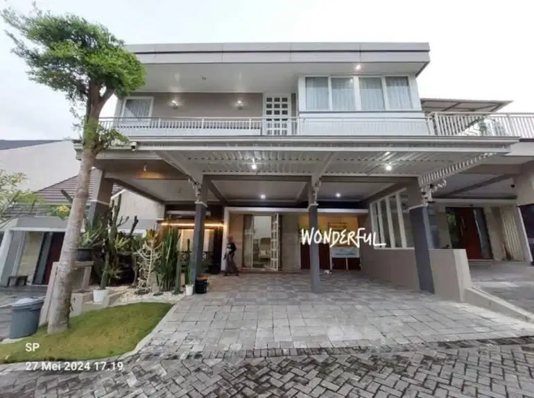 Rumah MEWAH FULLY FURNISHED LUX Dalam Komplek Perumahan Elite