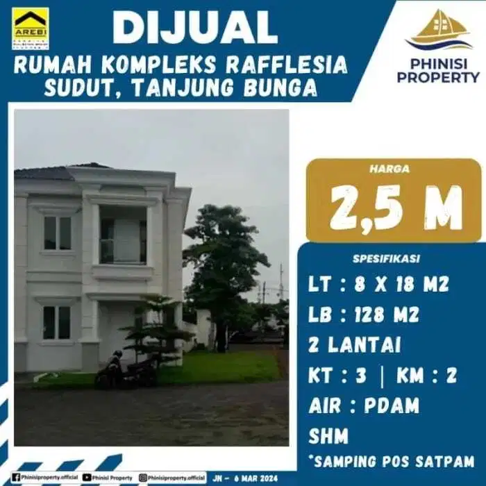 RUMAH RAFLESIA TANJUNG BUNGA ( SUDUT )