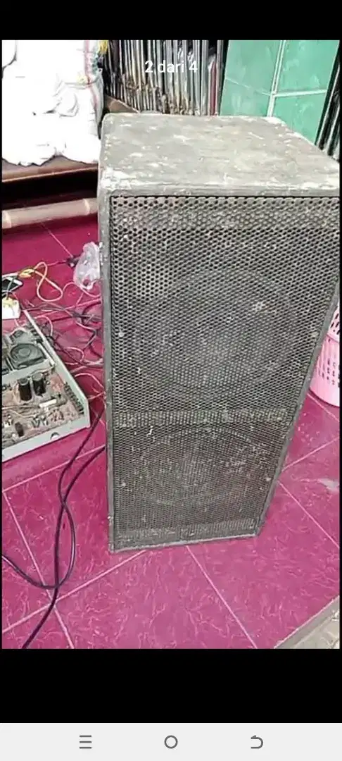 Jual 1 Set Sound Sistem LNGKP DiJmin Kndisi Msh BGS,Gak Rsk,BS Nego