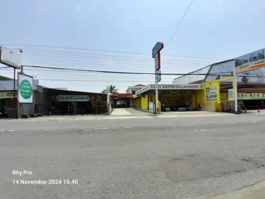 TANAH STRATEGIS BONUS TEMPAT USAHA & KANTOR SIAP PAKAI DI TAJEM