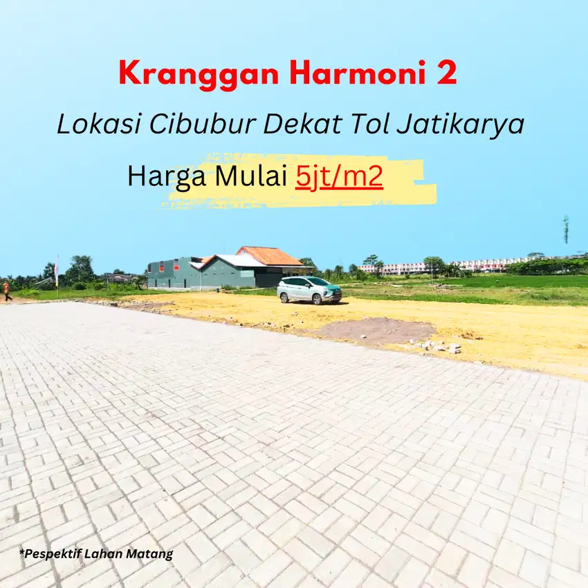 Kavling Dekat Tol Jatikarya Harga 5jutaan