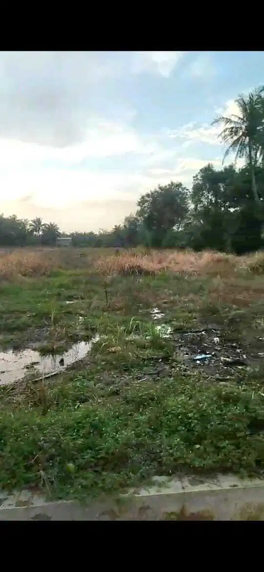 Tanah Pinggir Jalan hadap Selatan