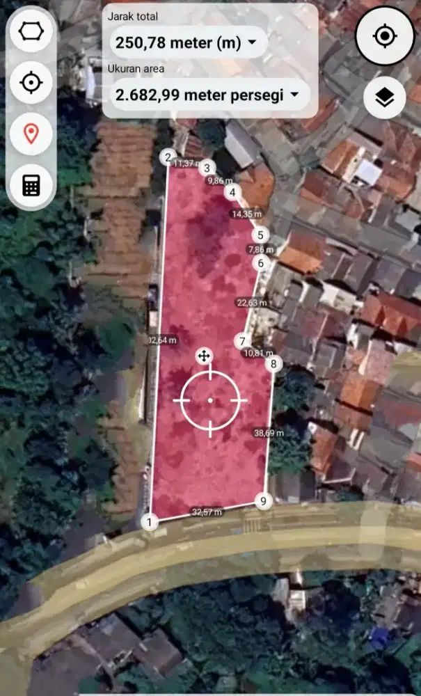 DISEWAKAN TANAH SIAP BANGUN STRATEGIS DI JALAN RAYA JAKARTA - BOGOR