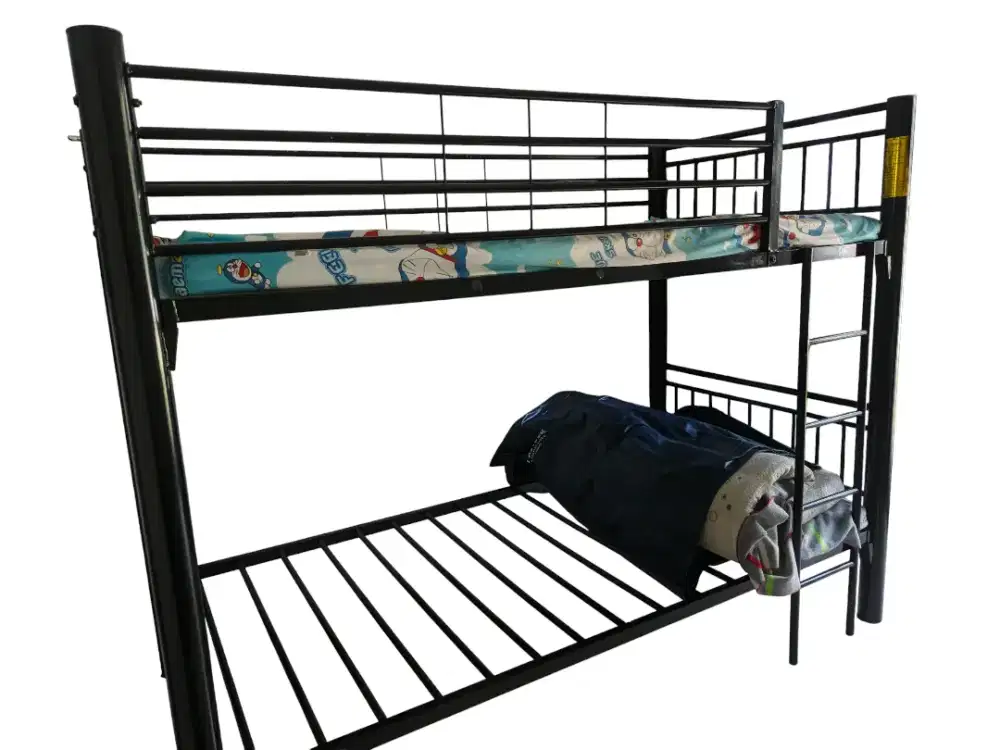 KASUR TINGKAT BUNKBED BESI KUAT ANTIKARAT BAGUS MULUS INFORMA ASLI