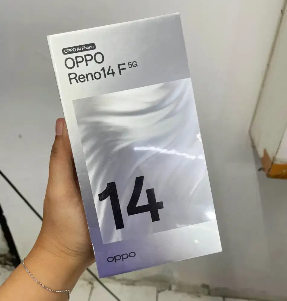 Oppo Reno 14F 5G 8/256 12/256 New Murah Garansi Resmi 1 Tahun