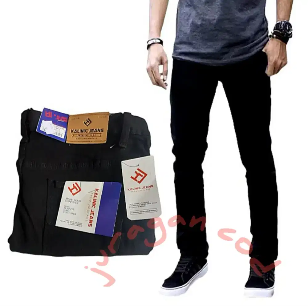 Celana Panjang Jeans Pria Slim Fit Streetch Skinny Terbaru