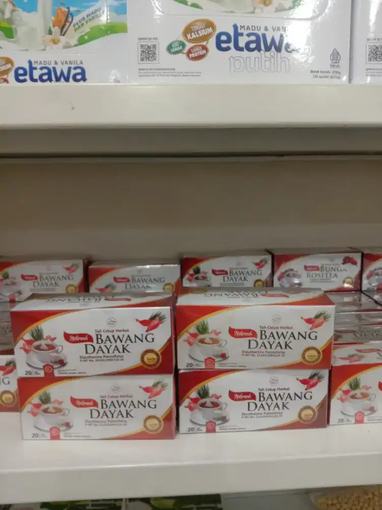 Teh Celup Bawang Dayak Isi 20 Kantung