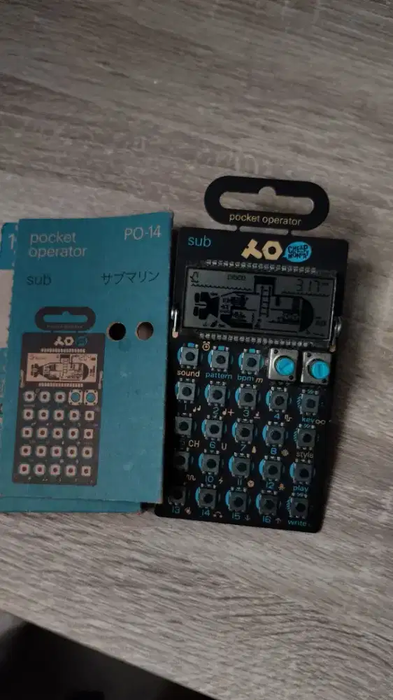 Pocket Operator PO-14 Sub (Bass Synth) – Bekas Like New / Mint