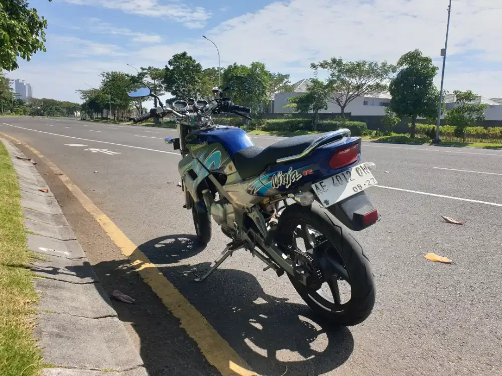 KAWASAKI NINJA R KIS 2003 BIRU ORIGINAL