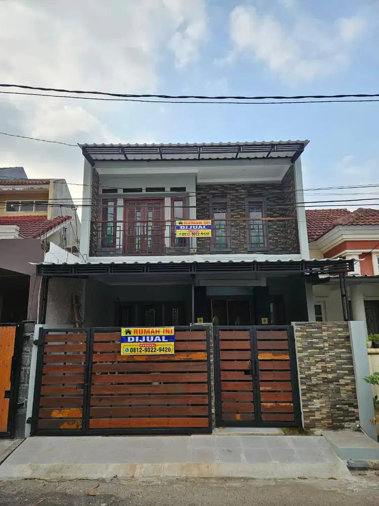 DIJUAL RUMAH 2 LANTAI SIAP HUNI TAMAN ROYAL 2 (8 MENIT KE GERBANG TOL)