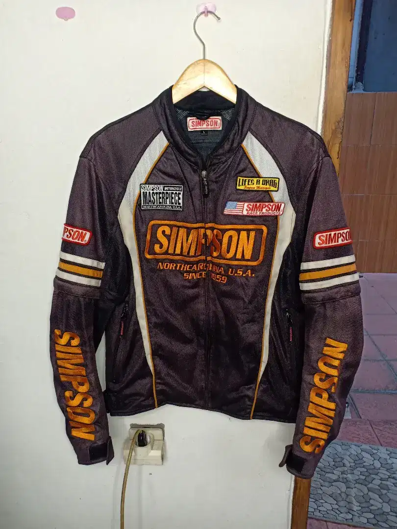 Jaket Simpson Masterpiece Size L Fullset Protector HARGA NET