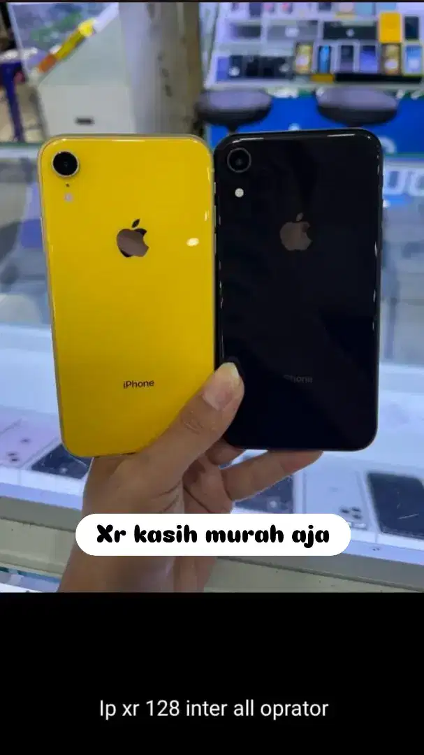 Iphone Xr 128gb garansi inter All operator bisa aemua kartu