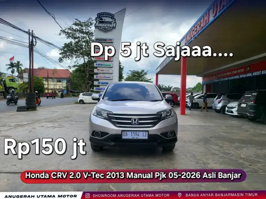 Dp5jt CRV 2.0 Manual 2013 Asli Banjar