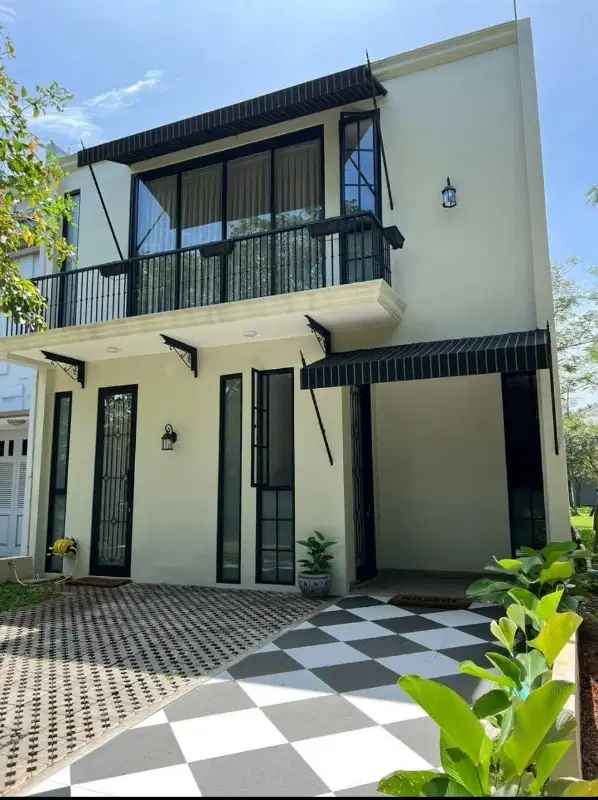 Dijual rumah bangunan mandiri di Cluster Albera, Foresta BSD