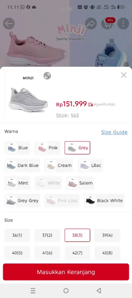 Dijual sepatu pvn baru dipake sebln. Masih bagus banget, beli baru.