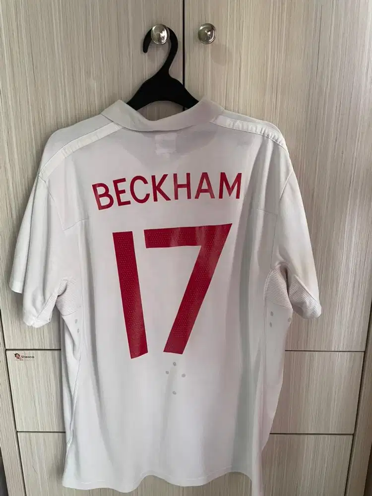 England Jersey away #17 Beckham