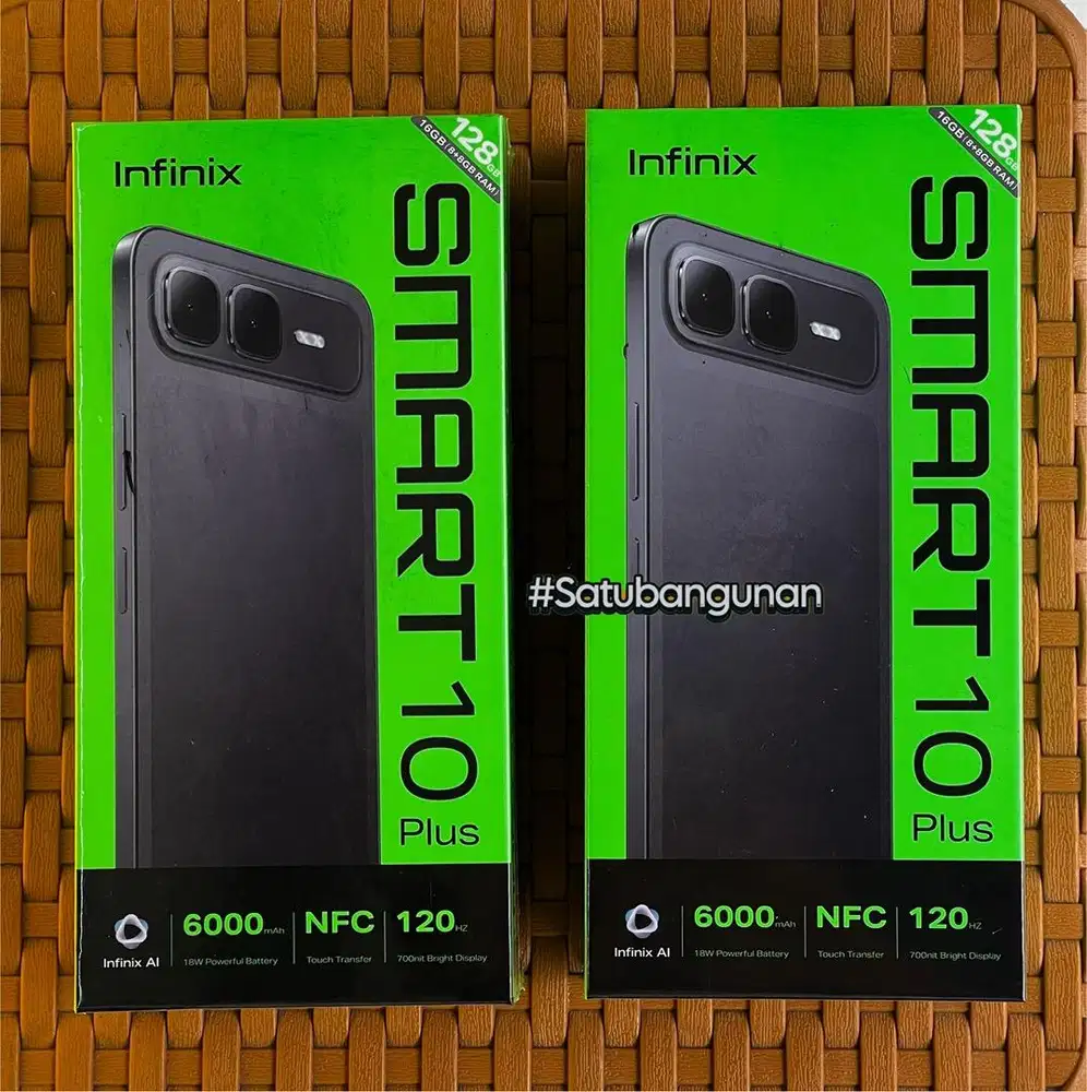 Infinix Smart 10 Plus 8/128 Gb Baru Segel Box Garansi Resmi 1 Tahun