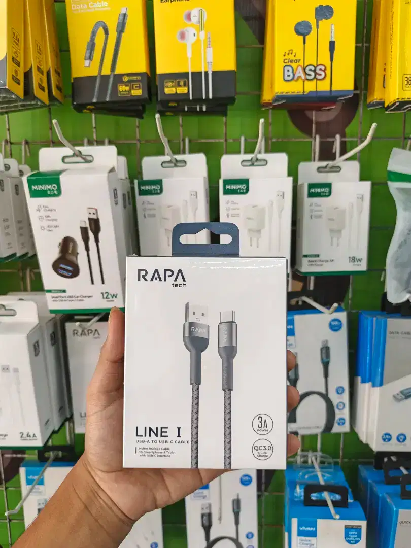 KABEL DATA TYPE C RAPA TECH DC1011