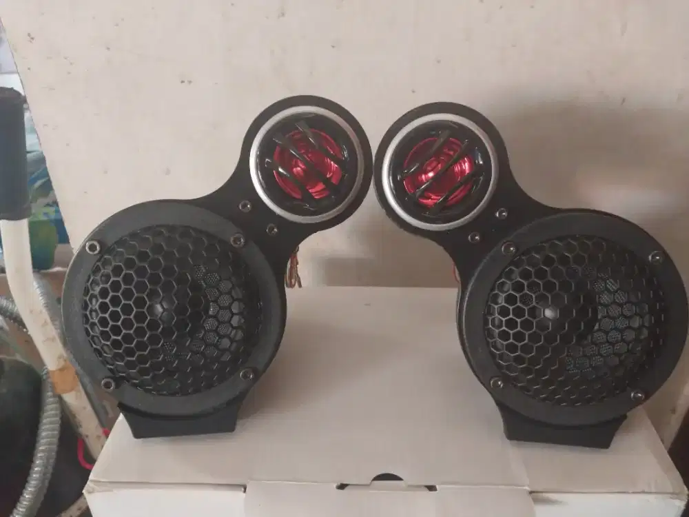 Speaker Pillar 2 way universal, include speaker mid bass & tweeter