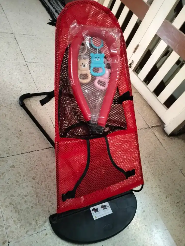 Bouncer bayi ayunan lipat baru gress