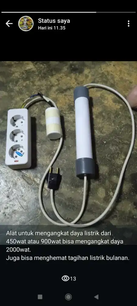 Alat mengangkat daya listrik