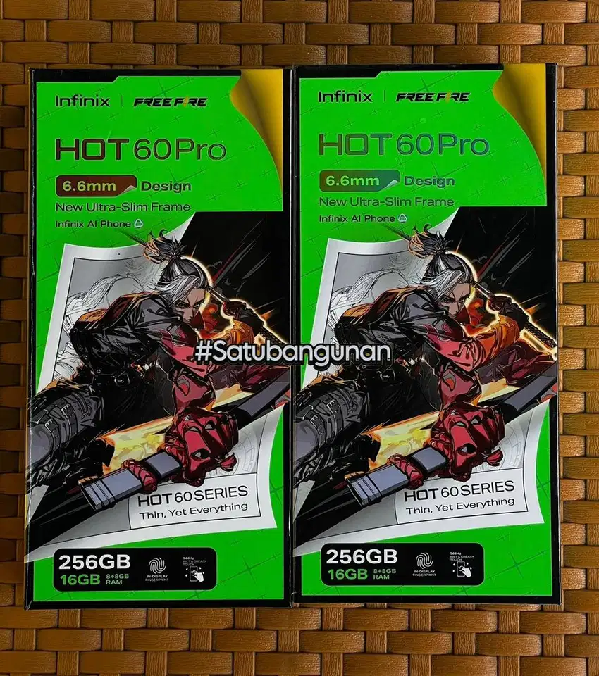 INFINIX HOT 60 Pro 8+8/256 GB BARU SEGEL BOX GARANSI RESMI 1 TAHUN