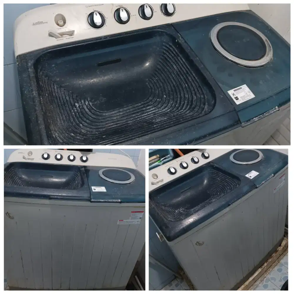 Dijual mesin cuci Samsung second minus pengering