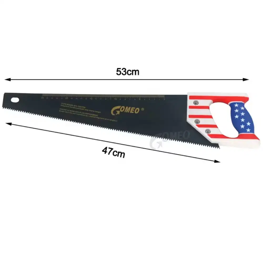 Baru..Gergaji Tangan merc Gomeo Bhn Baja Kuat Kokoh utk Kayu n Triplek