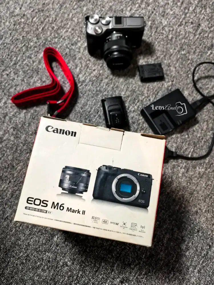 Canon EOS M6 Mark II EF-M15-45/3.5-6.3 IS STM  + Canon Speedlite 90EX