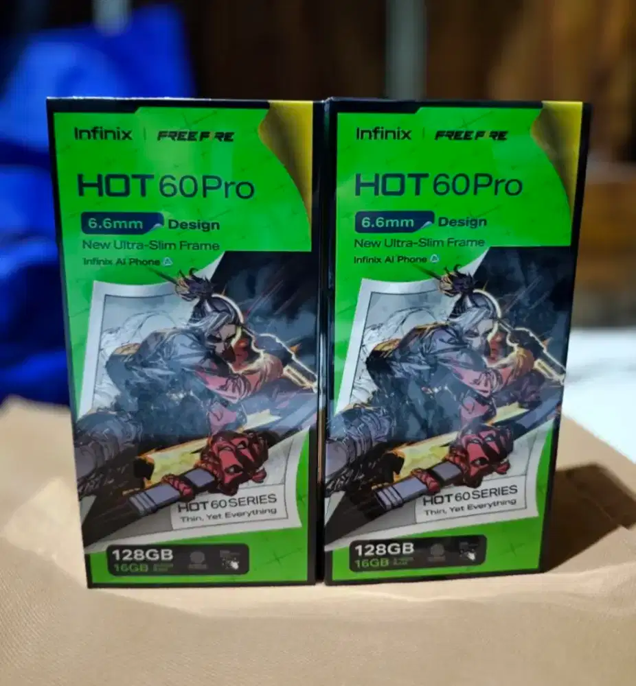 Infinix Hot 60 Pro 8+8/128 Garansi Resmi Baru Dan segel
