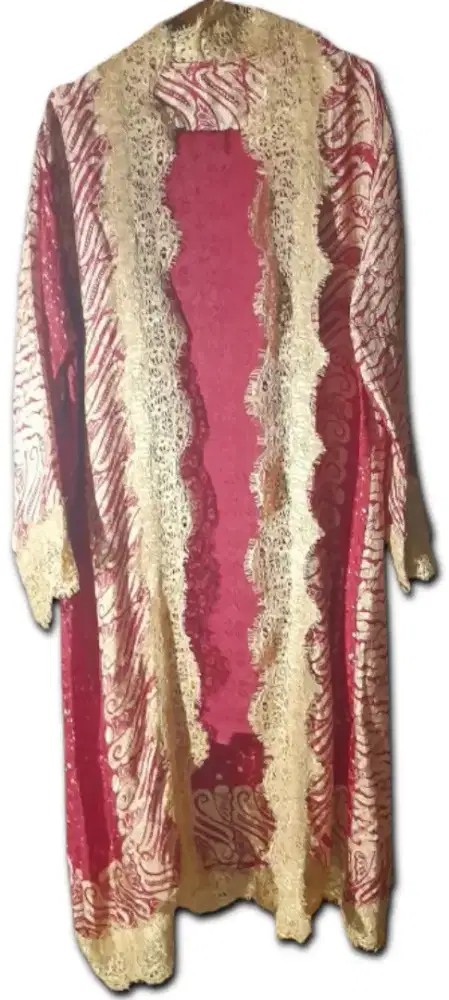 Kebaya Batik Viscose Batik Outer Lace