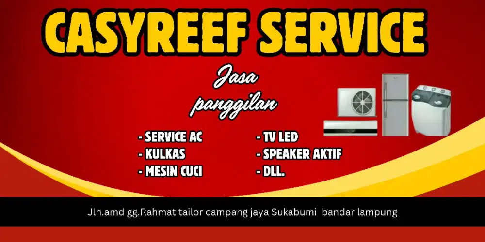 Jasa panggilan service ditempat
