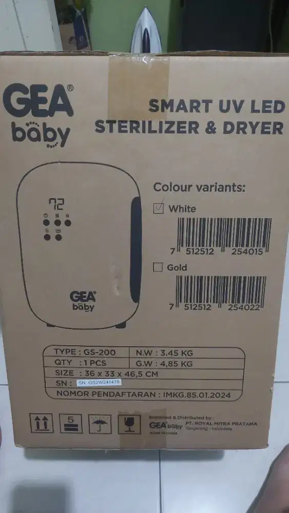 Gea Baby Smart UV LED Sterilizer & Dryer