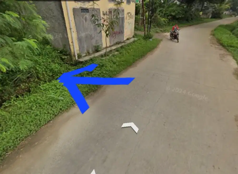 Di jual kavling 102m pinggir jalan utama