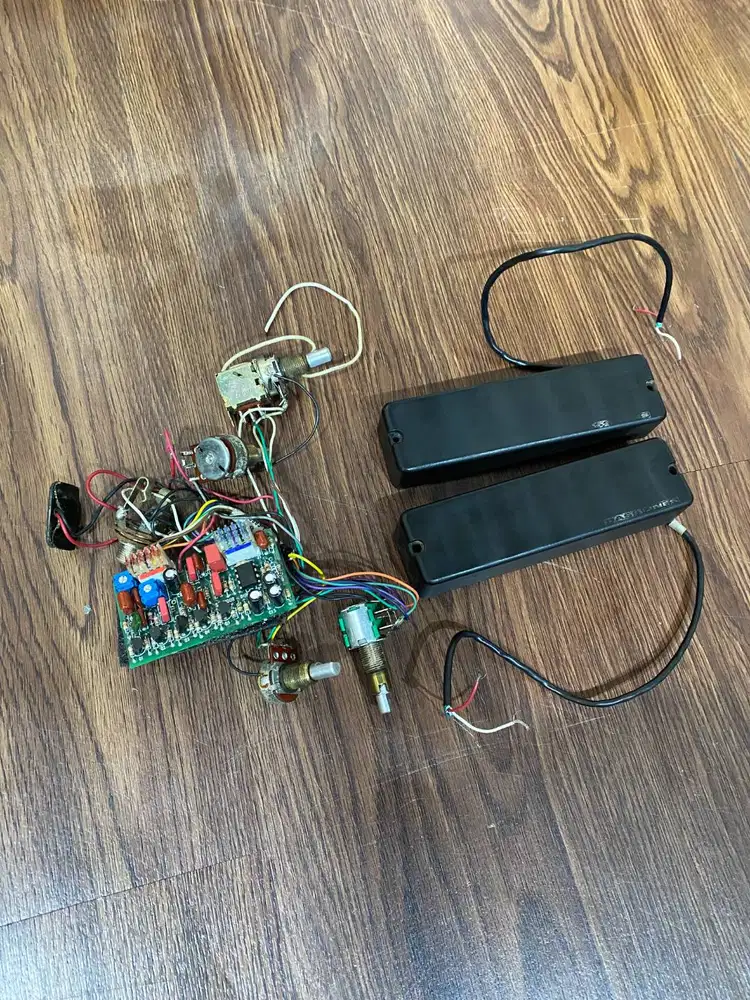 Preamp Pickup Seymour Duncan Basslines Steve Bailey 6 String Bass