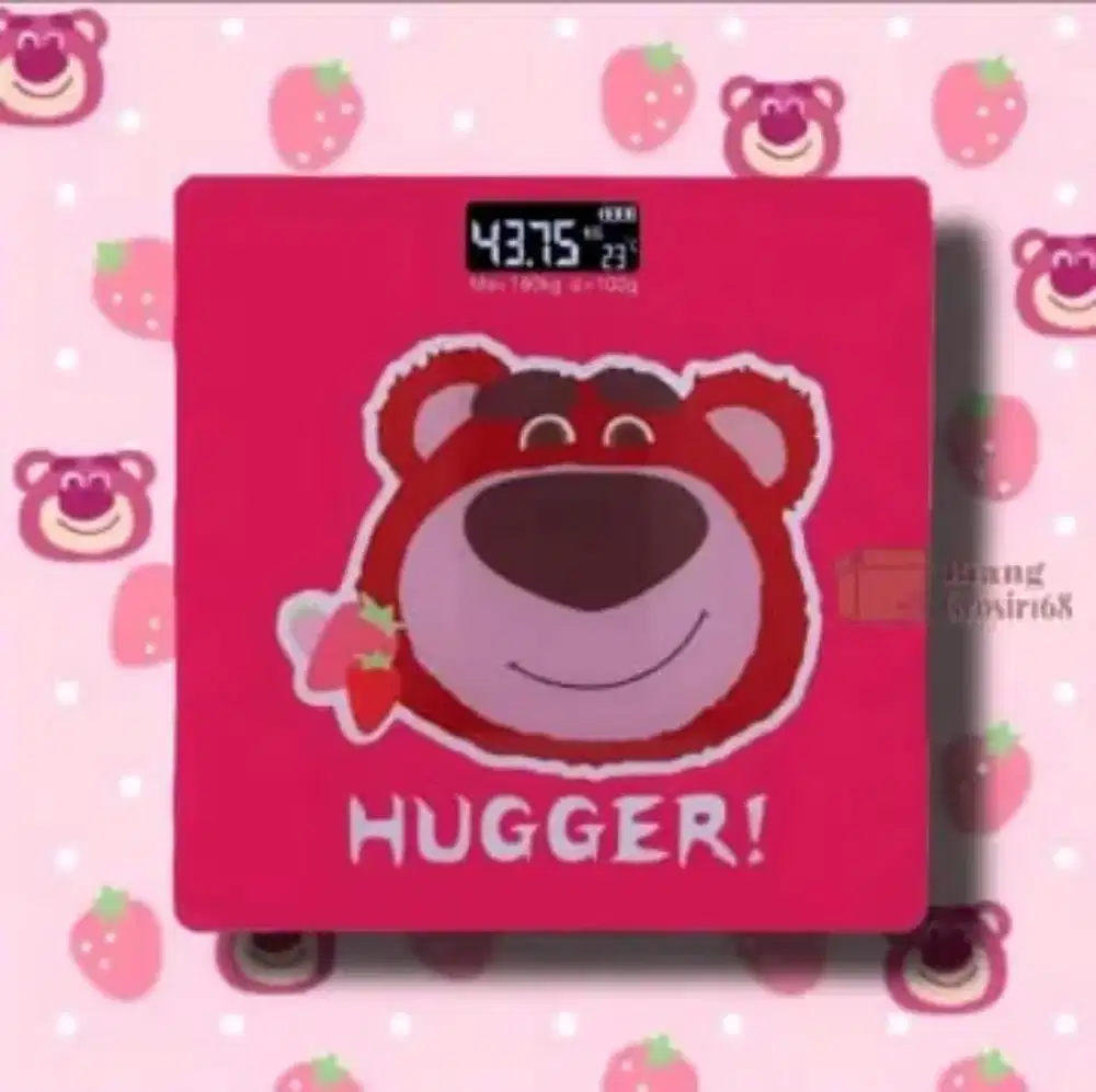 Timbangan badan digital
Max berat bs 180kg ya kak