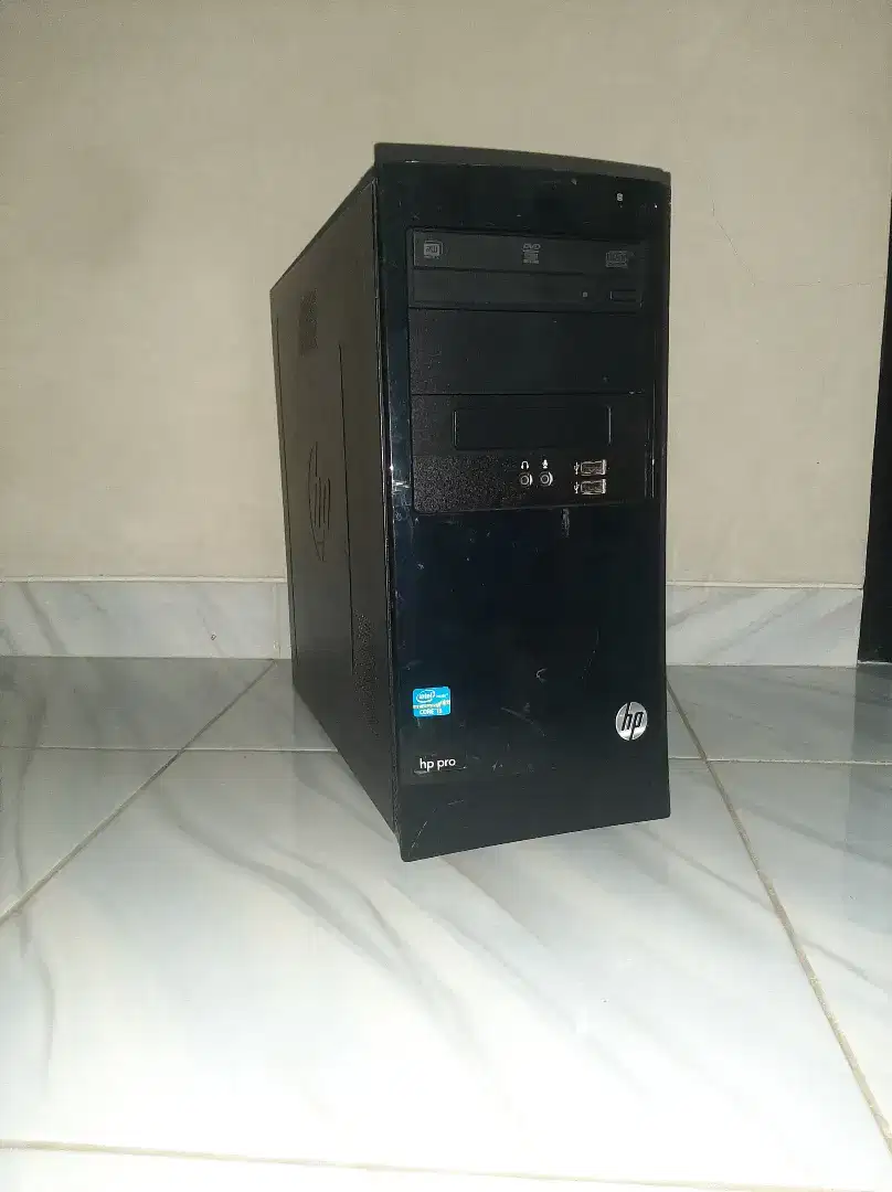 CPU Komputer BUILD UP HP Original Core i3 Ram 4Gb DVD RW