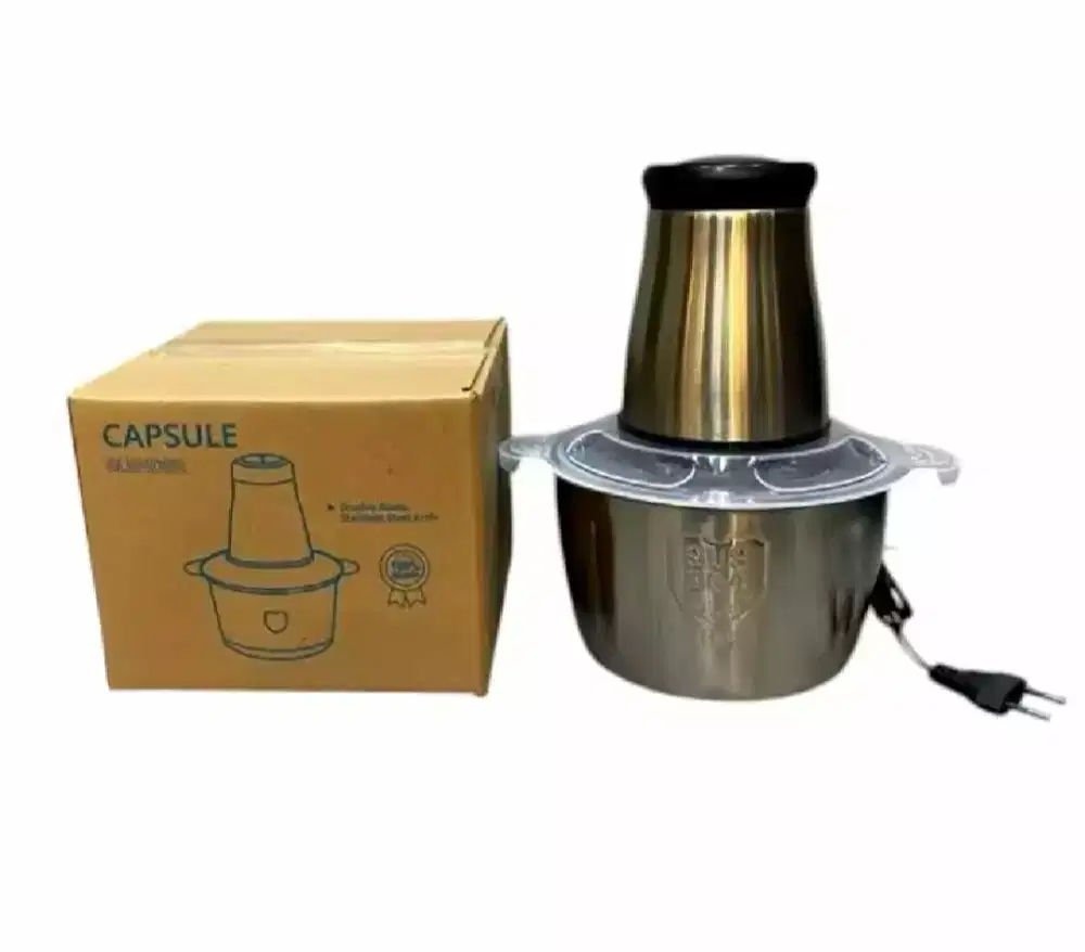 Copper capsul Stainless/blender daging 2L