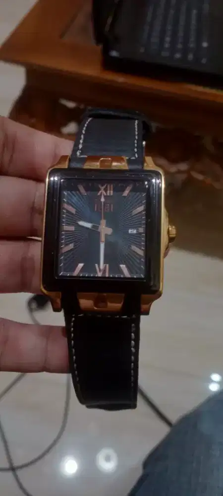 Jam tangan pria cerruti 1881 kotak combinasi