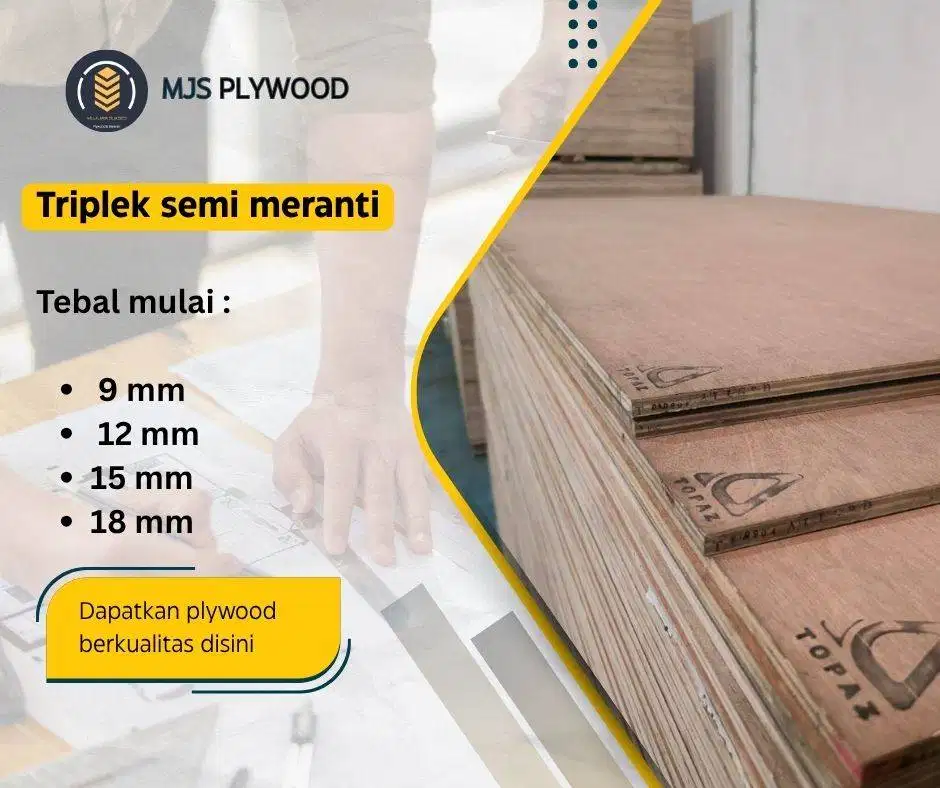 harga triplek per lembar ukuran 18mm