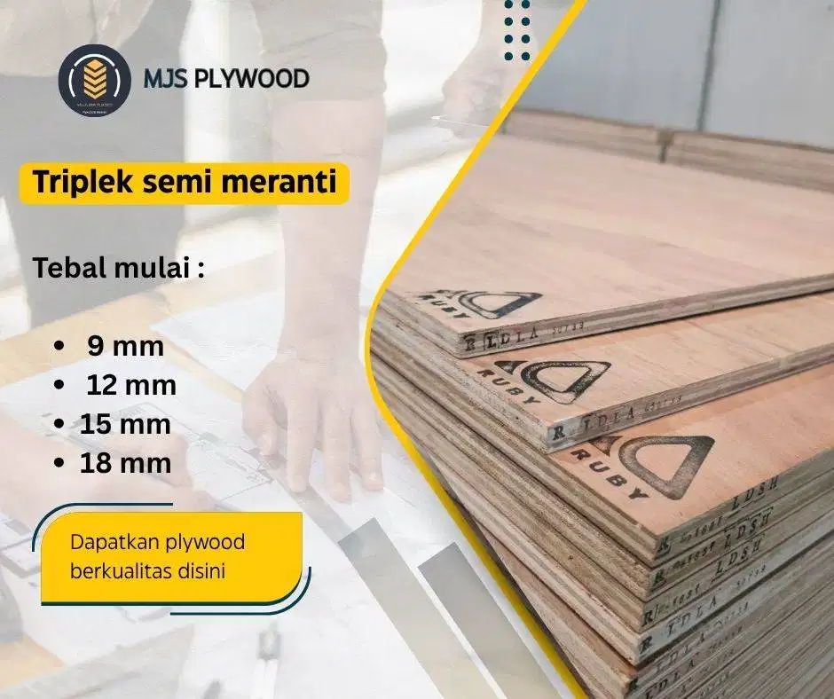 jual triplek semi meranti 18mm untuk furnitur mebel