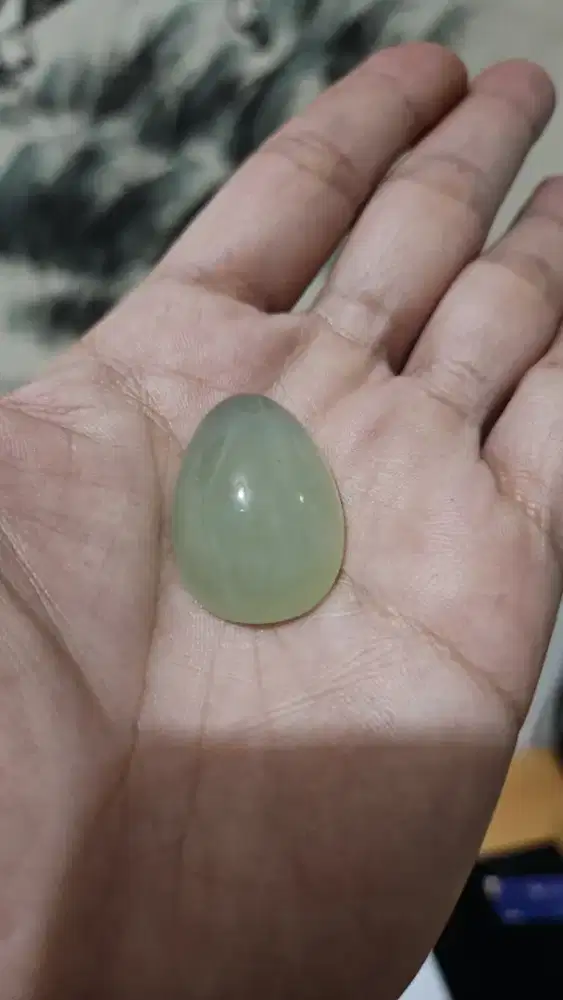 Liontin Giok Natural 1000% simpanan Lama/ BU