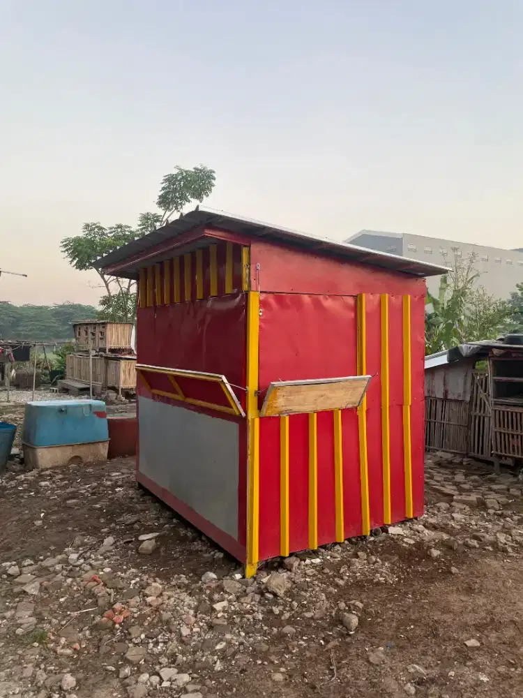 Di jual murah booth container ukuran 250x160x200