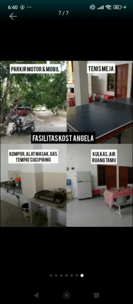 Rumah kos di tengah2 kota Bintaro