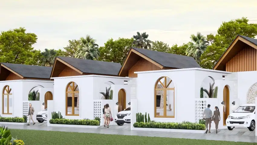 Dijual villa murah lokasi mewah di ungasan dekat pantai melasti