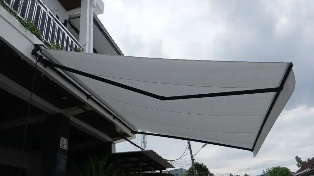 Kanopi Lipat Gulung / Lipat 3 Mode: Otomatis Remote, Manual