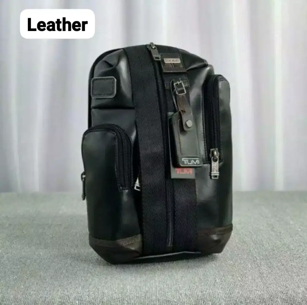 Tas Tumi Saratoga Higgins Monterey Tumi Bodybag Slingbag Leather