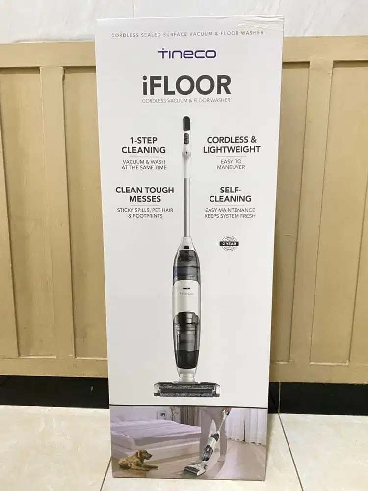 TINECO IFLOOR 1 vacuum vacum cleaner floor washer pembersih lantai